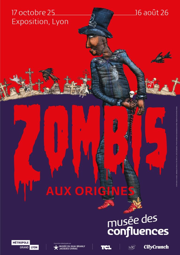 Zombis aux origines. Une exposition à découvrir au Musée des Confluences à Lyon.